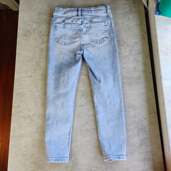 GAP High Rise Jegging Bundle Girls 7 Skinny Jeans Distressed School - Picture 8 of 16
